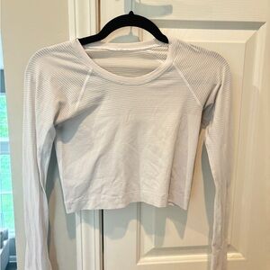 Lululemon white long sleeve